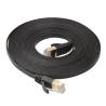 Buy cheap Cat6 UTP Ethernet Lan Cables Flat Short Black Color For Computer from wholesalers