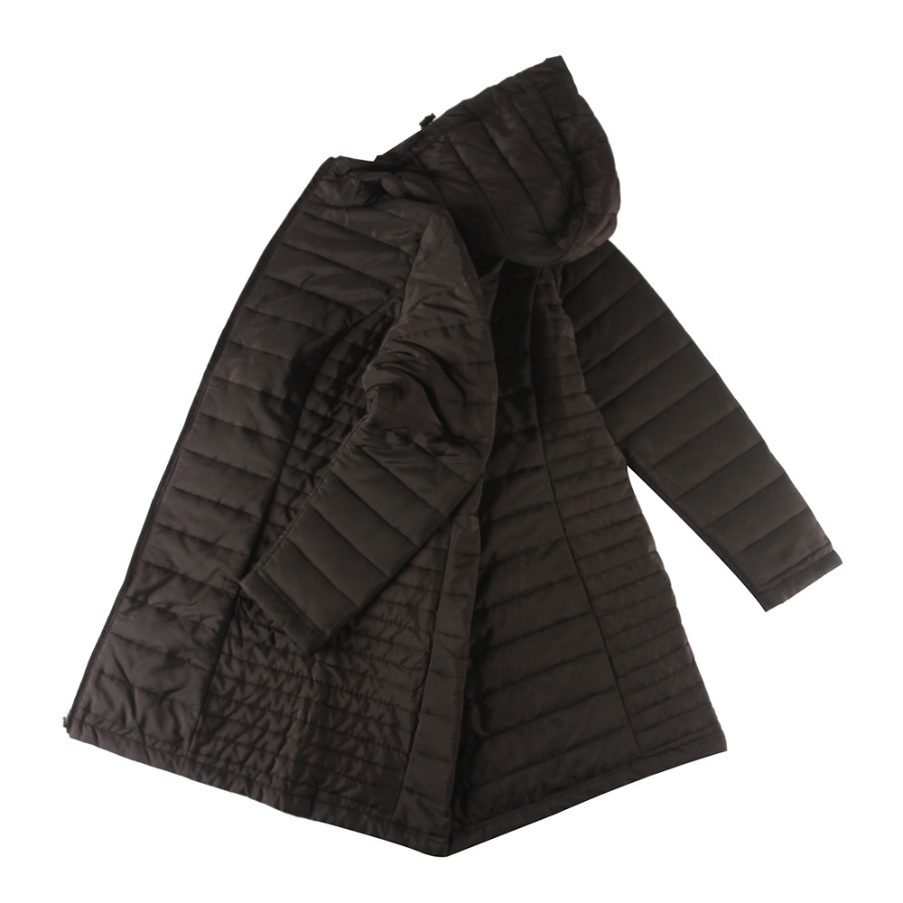 Stockpapa Custom Ladies Longline Padded Jacket M L XL 2XL 3XL Size