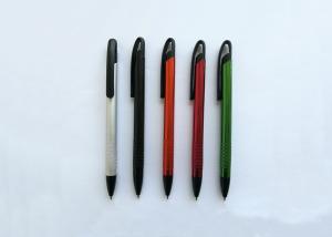 Quality Popular clips Brushed Metal Promotion Pen with Laser Logo (M114) wholesale