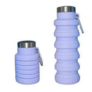 Quality High Quality Eco-friendly Sports 335ml Silicone Collapsible Water Bottle wholesale