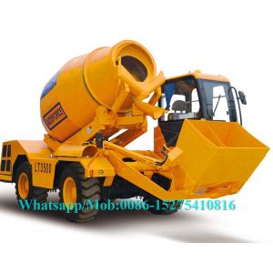Quality Yellow Concrete Construction Equipment Mini Concrete Truck 5.3m³ Drum Capacity: wholesale
