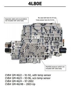 Quality Auto Transmission 4L80E sdenoid valve body good quality used original parts wholesale