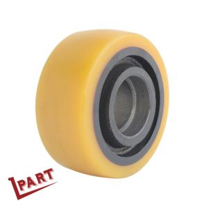 Quality Polyurethane Balance Forklift Drive Wheel For Pallet Truck 130x55x52mm wholesale