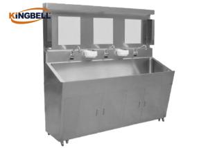 Quality Three Person Mirror Hand Sink , Ss Hand Sink Soap Dispenser Medical wholesale