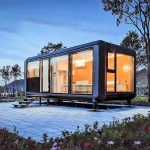 Quality Fire Proof Apple Cabin House Steel Modular Prefabricated Mobile Home wholesale