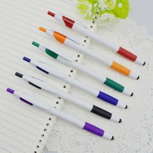 Chinese factory Wholesale promotional touch screen ball pen Logo stylus pen