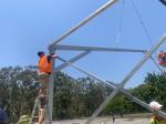 UV Resistant Heavy Duty Industrial Tent For Equipment Storage Solutions
