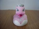 Pink Wedding Rubber Ducks Gift , Small Bride And Groom Rubber Ducks Phthalate