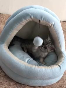 Quality PP Cotton Removable Plush Pet Beds wholesale