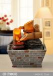 Office Deco Warm Lighted Indoor Outdoor Fountains