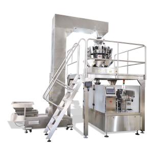 Quality Multifunction Frozen Food Premade Bag Packaging Machine PLC Control wholesale