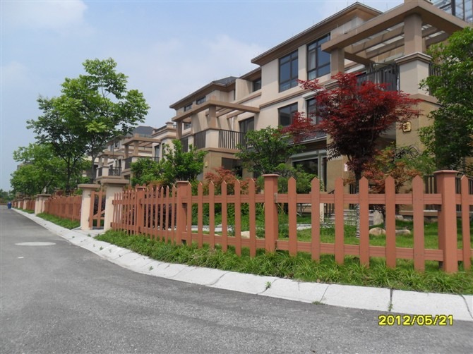 Sustainable Garden WPC Composite Fencing - Easily Assembled Customizable (Model TNL-04D)