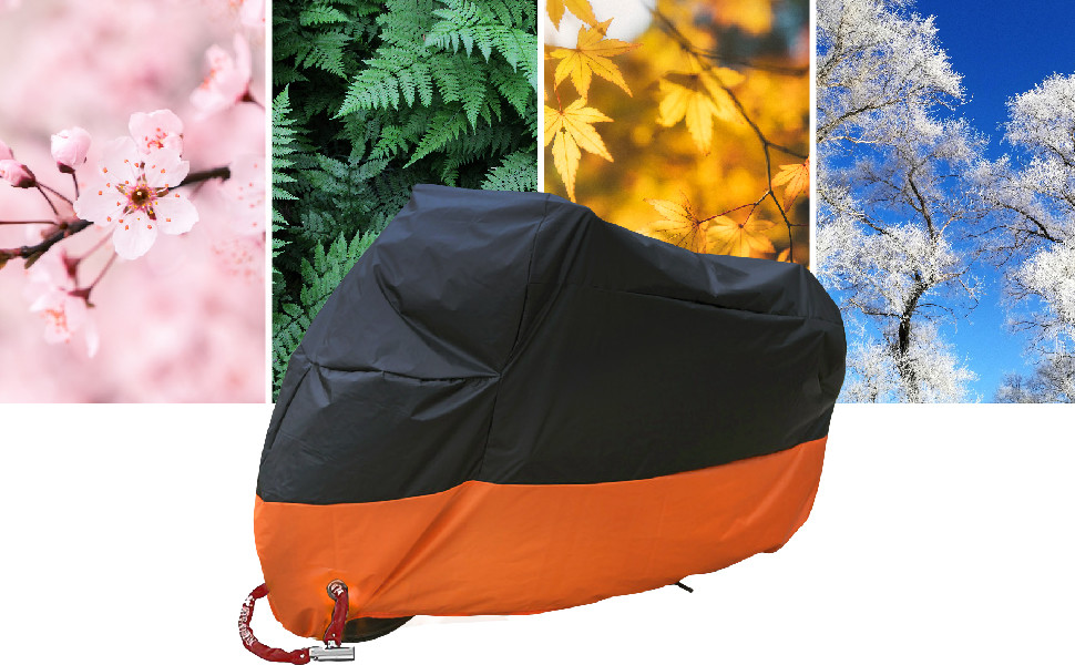 Shelter Protection 78.7x43.3in Waterproof Bike Cover