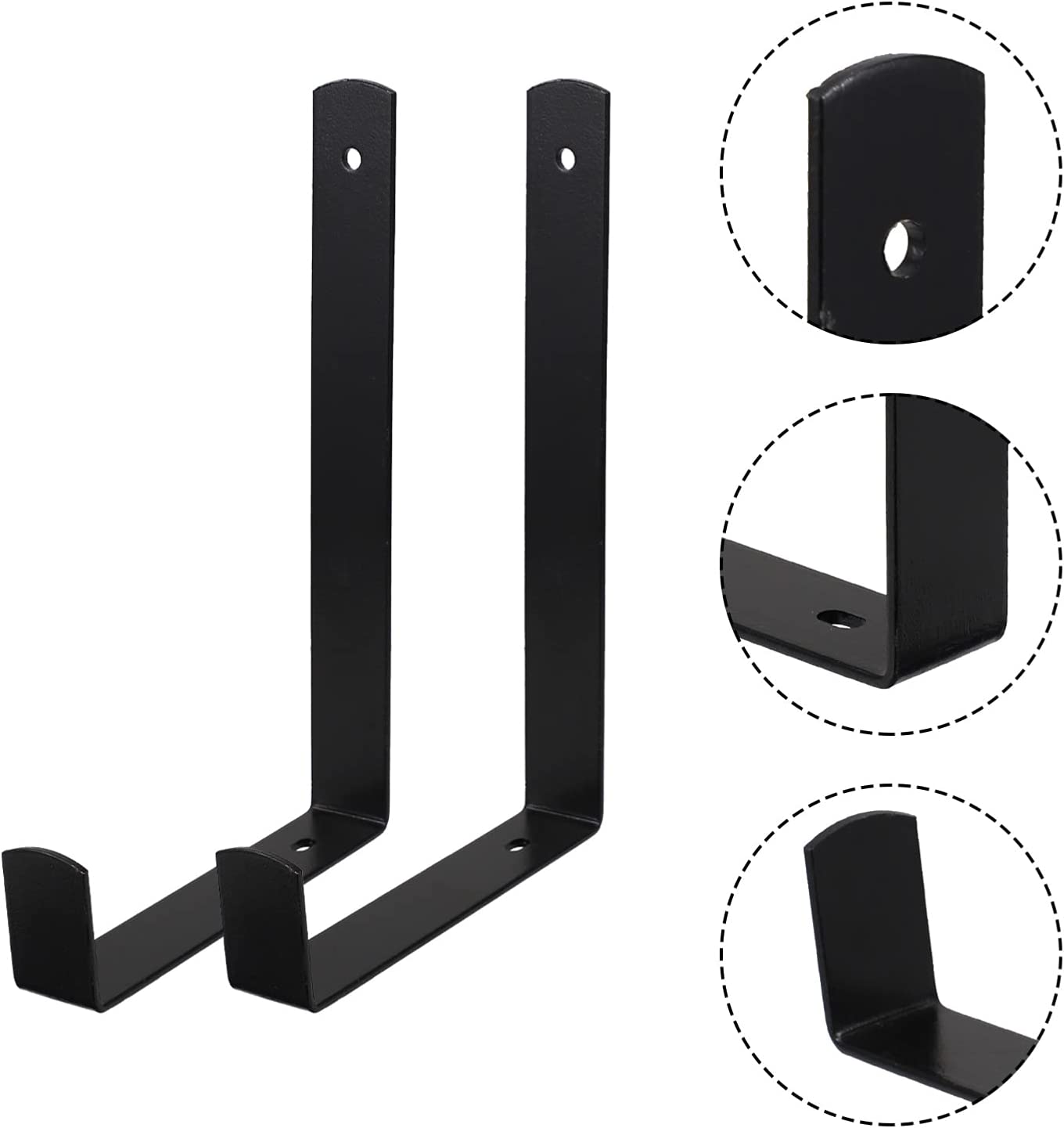Standard Balcony Hanging Hooks Flower Window Box Brackets for Balcony Decoration