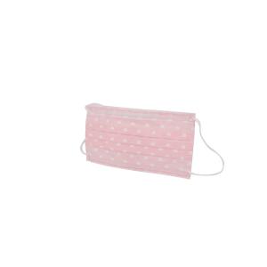 Quality Pink Cute Kids Medical Face Mask / Soft Kids Disposable Face Mask wholesale