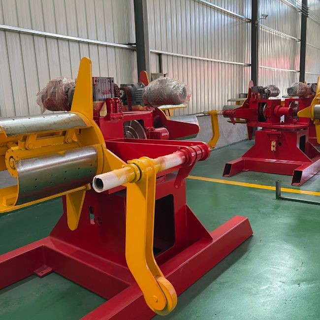 15T 10T 8T 5T Hydraulic Automatic Decoiler Machine For Easy Uncoiling