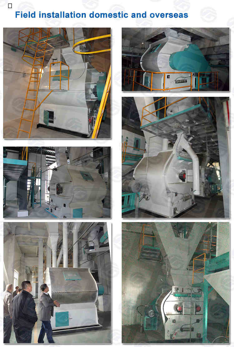3.5TPH Cattle Feed Mixer Machine Agricultural Industry