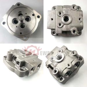Quality Kawasaki M5X180 CAT330C Excavator Swing Motor Assy Steel Cover wholesale