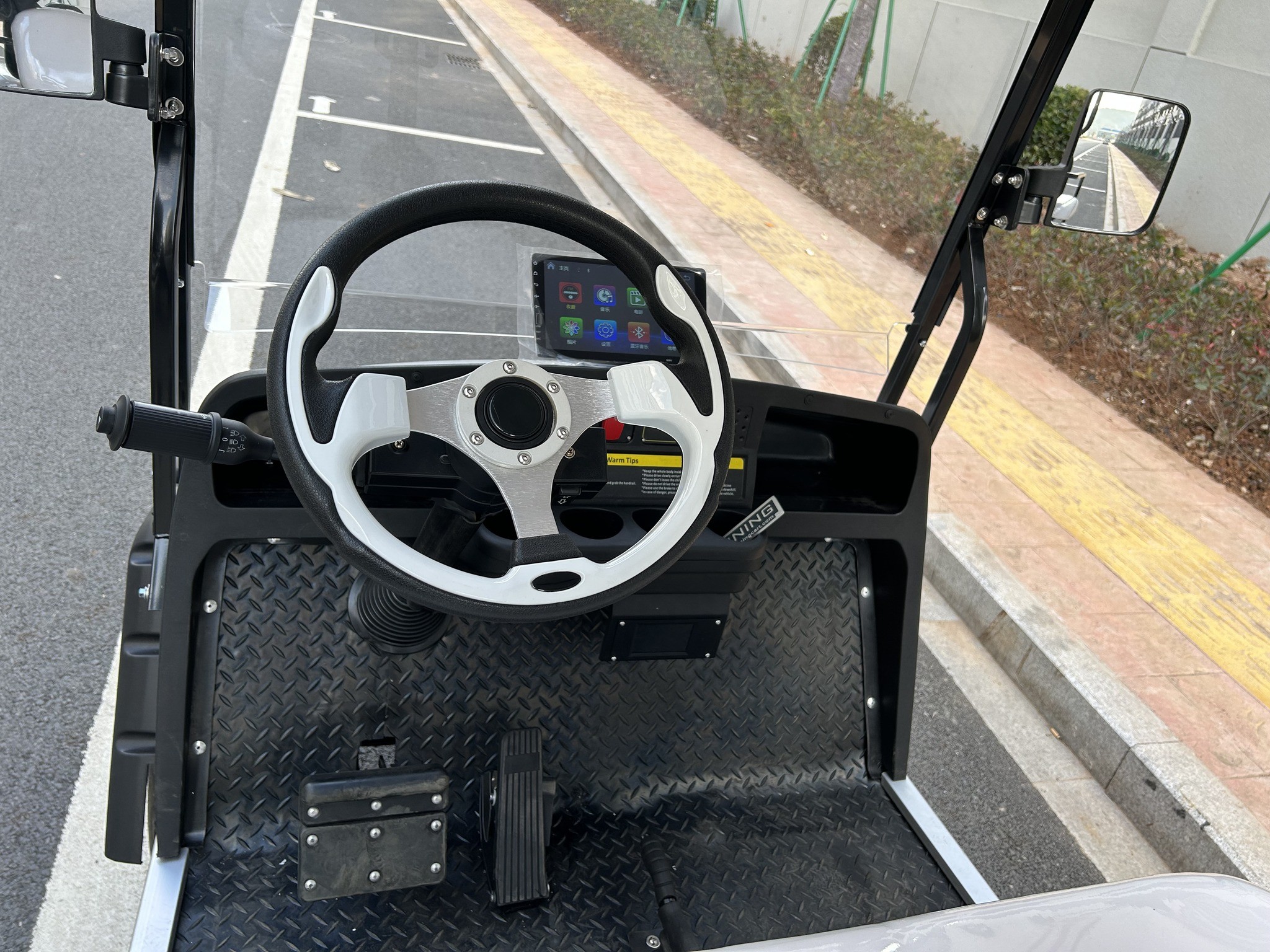 Effortlessly Conquer Slopes 4-Seater Golf Cart with Motor and Intelligent Control System