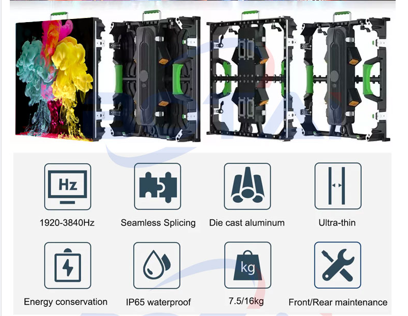 Led Screen Rental Outdoor Waterproof P3.9 Led Rental Screen