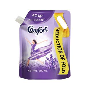 Quality High Barrier 500ml Laundry Detergent Plastic Bag With Spout Stand Pouch Packaging wholesale