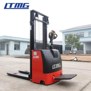 Quality 1500kg Full Electric Pallet Stacker Truck 4.5m Lifting Height AC Motor wholesale