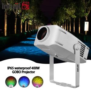 Quality 400w Outdoor Colorful Water Pattern Lamp Led Night Club Effect Light Ip65 Waterproof Landscape Lamp Light Gobo Projector wholesale