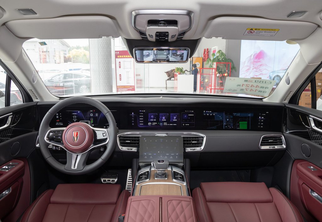 Large SUV new electric car high speed electric r Hongqi Hongqi E-HS9 2022 660km Qichang six-seater version
