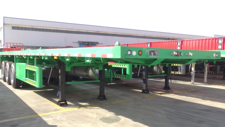 3 Axle Flatbed Semi Trailer for Sale Near Me | CIMC Trailers