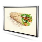 4K 65 Inch WIFI Advertising Wall Mounted Digital Signage