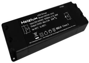 Quality 30W 12VDC Constant Low Voltage LED Driver For Bathroom Mirror Cabinet Light wholesale
