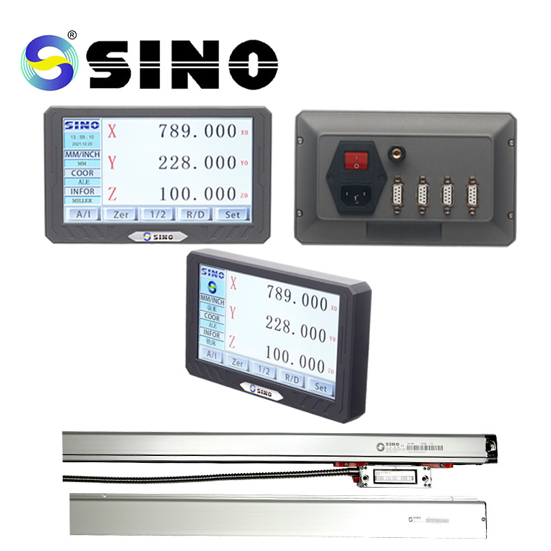 SINO SDS200S Digital Readout Systems 3 Axis LCD Digital Readout Display DRO Kit