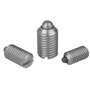 JIS ANSI Stainless Steel Set Screws M12 With Ball Point