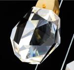 Modern diamond crystal pendant lights living dining room bedroom kitchen indoor