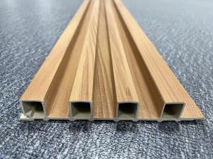 Quality Wooden Plastic WPC Fluted Panel UV Resistance Moisture Resistance wholesale