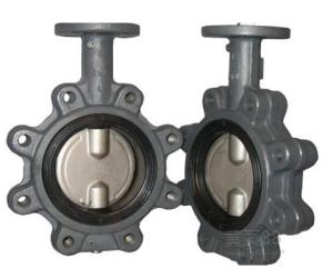 Quality Lug Type Casting Iron Material Concentric Butterfly Valves NPS2&quot;-48&quot; wholesale