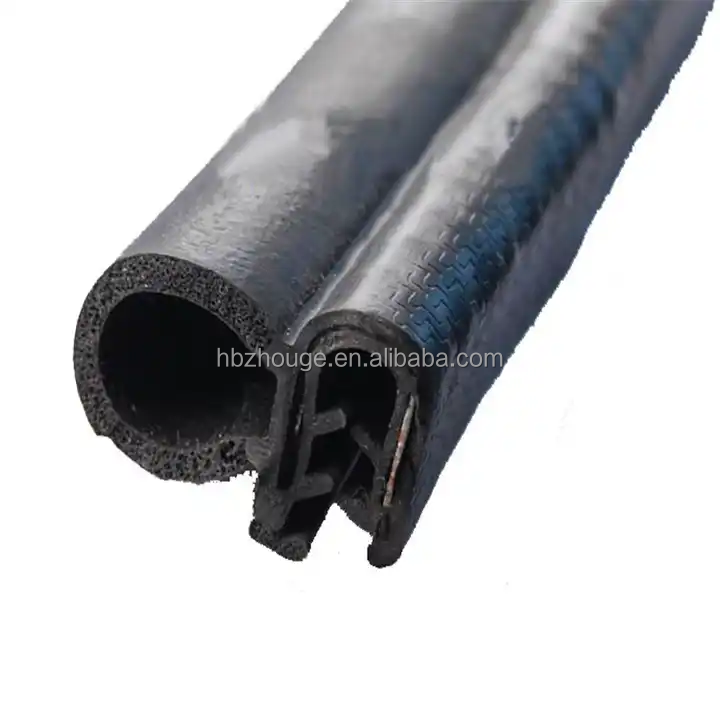 EPDM Rubber Gasket for Automotive Window Side Bulb Sound Isolation Weather Stripping