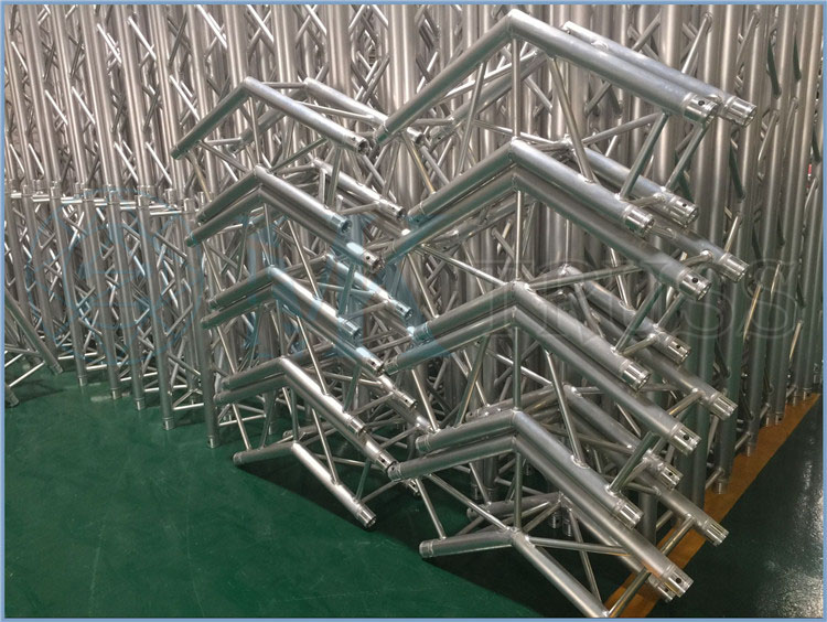 Aluminum Alloy 6061-T6/ 6082-T6 Presentation Truss Stands for Standard Size LCD TV