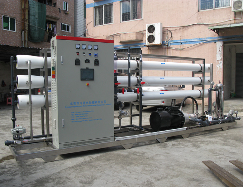 4KW Seawater RO Plant , 500LPD Plant For Purifying Sea Water