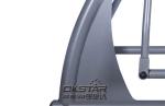 outdoor gym equipment park wood outdoor elliptical trainer