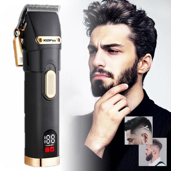 2000mA Ultralight Electric Hair Trimmer Clipper , Lithium Trimmer Shaving
