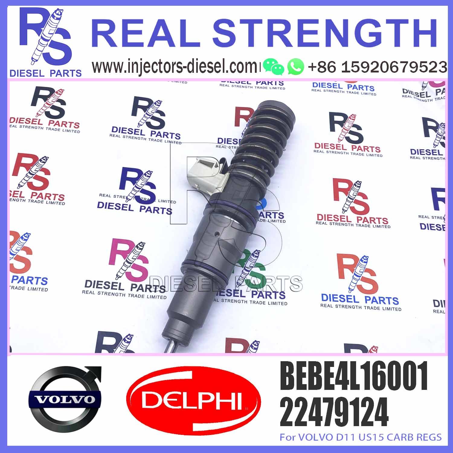 22479124 BEBE4L16001 Diesel Fuel Injector For V-O-L-V D13 BEBE4L16001 22479124