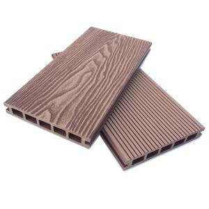Quality Innovative WPC Decking Boards 3D Embossed 150mm Customizable wholesale