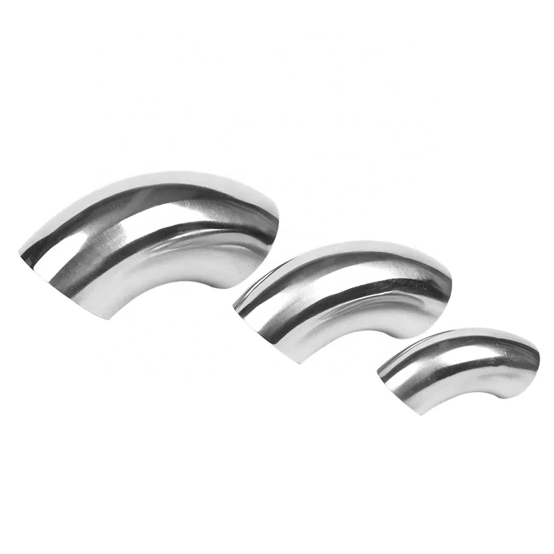 Sanitary Stainless Steel 304 316 Connector Equal Elbow Bend Pipe Fittings DIN 3A Forged
