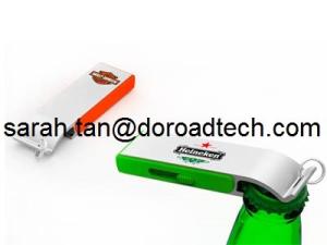 Quality High Speed USB3.0 Metal Bottle Opener USB Pen Drives, Portable Push Pull Bottle Opener USB wholesale