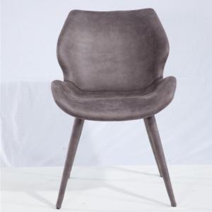 Quality Nordic Style Soft Cushions 48.5cm Metal Restaurant Chairs wholesale