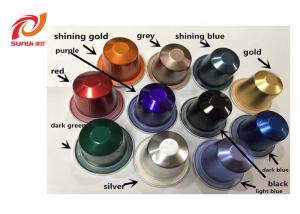 Quality Food Grade Empty 37mm Aluminum Nespresso Coffee Capsules wholesale