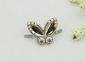 Quality Decorative Plastic Shoe Buckles For Women Shoes With Crystal Ornament wholesale