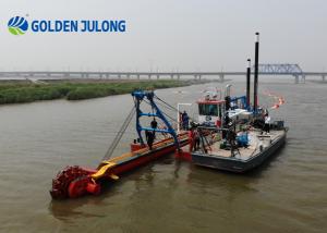 Quality JULONG 12 Inch Professional Dredging Machine Hydraulic Bucket Wheel Dredger wholesale