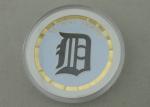 Diamond Cut Edge Bassket Ball Coin Brass Stamped Box Packing